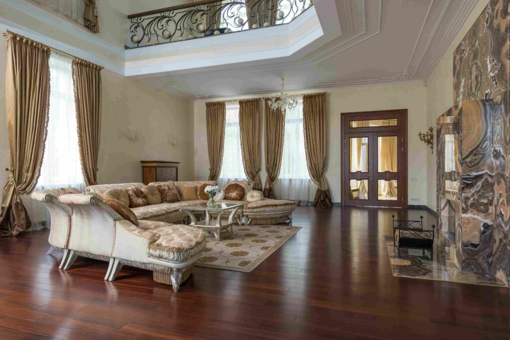 Brown Front Room Design Ideas for Luxury Villas