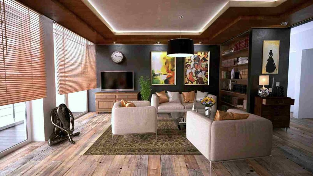 Brown Front Room Design Ideas for Luxury Villas